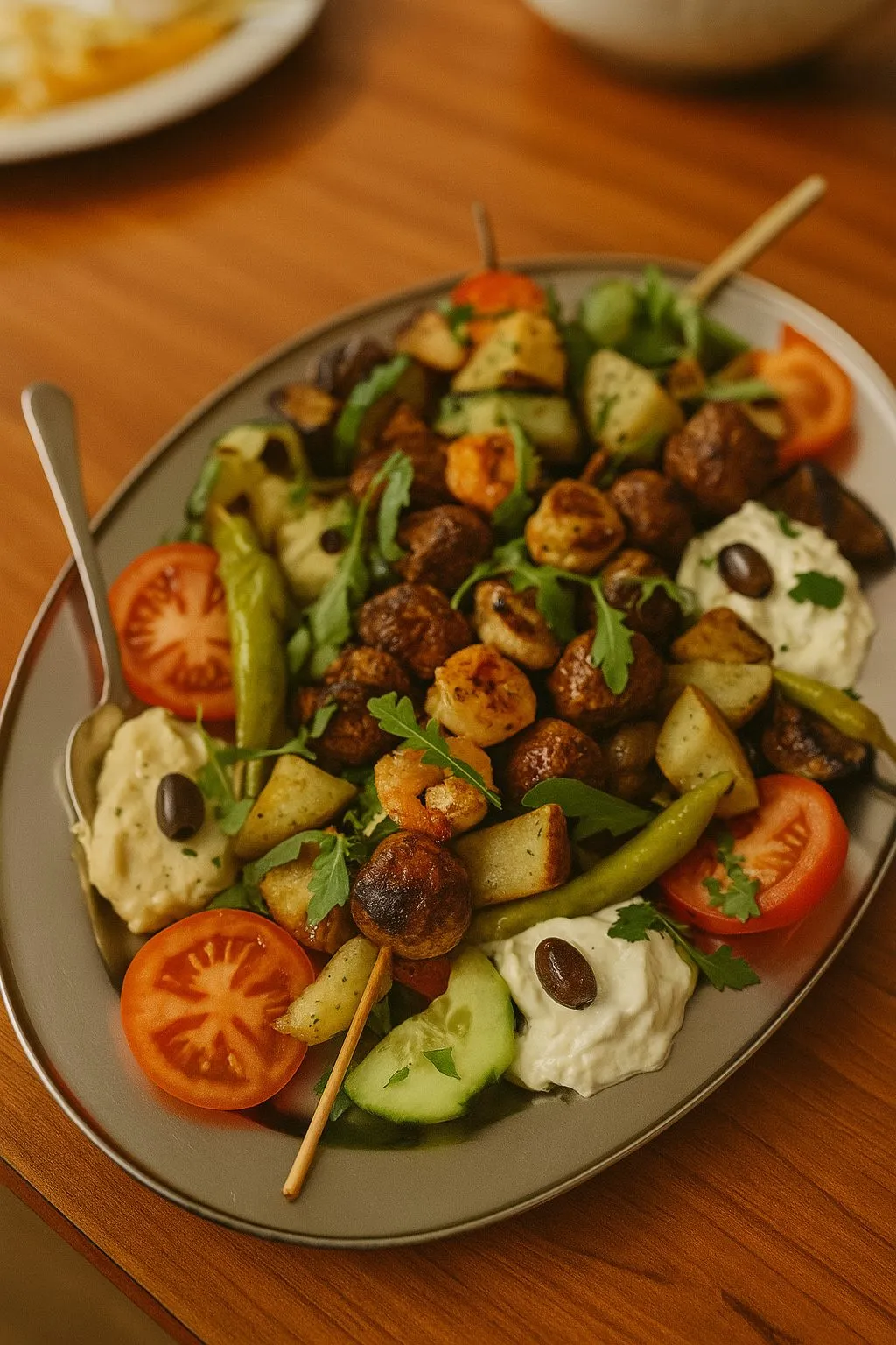Frische Salate und Vorspeisen
